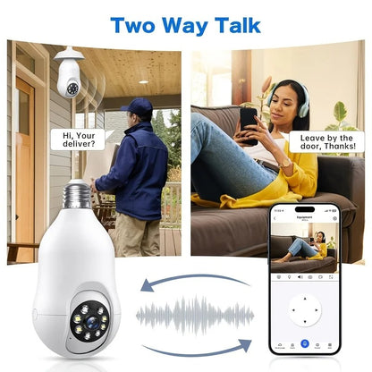 HaloSight DuoBeam™ Smart Bulb Camera
