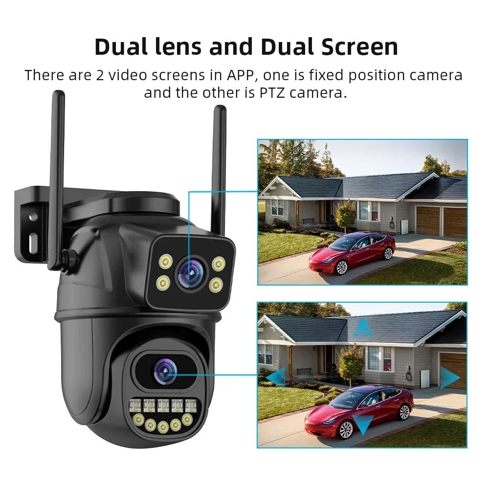 AegisVision™ 8MP Dual-Lens SmartGuard PTZ Camera