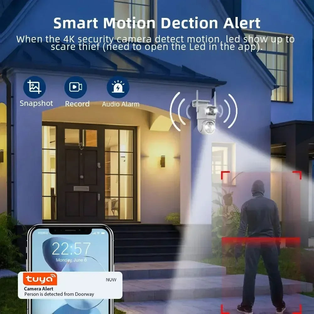 AegisVision™ DualSight 4K Smart PTZ Camera