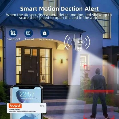 AegisVision™ DualSight 4K Smart PTZ Camera