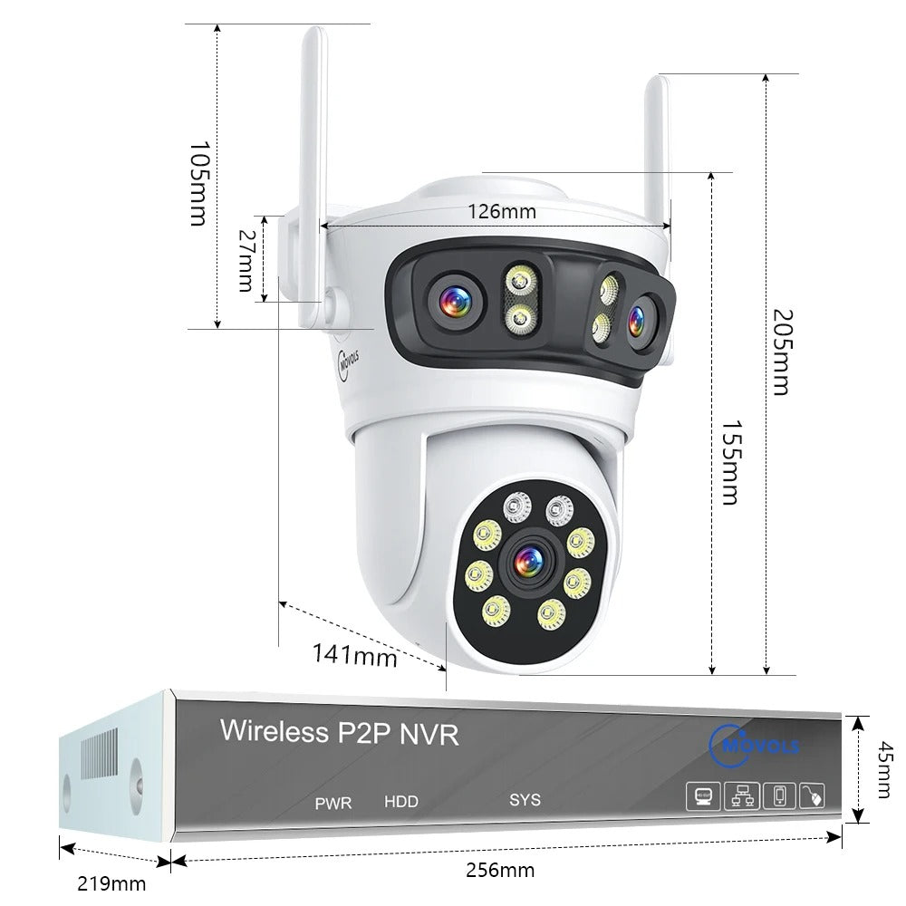 TriGuard Vision X6 Smart Surveillance System