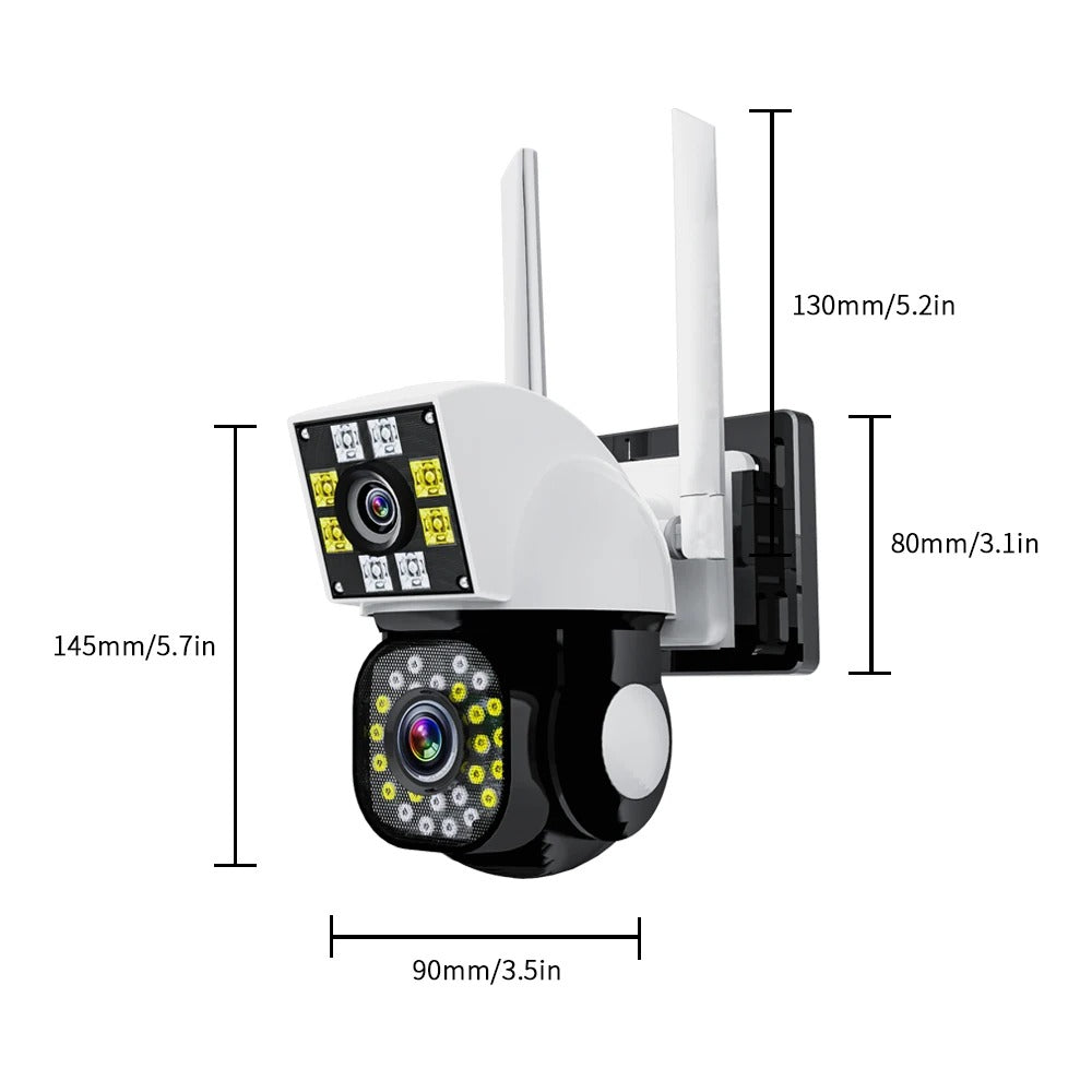 NexaVision Duo 4K™ Smart Security Camera