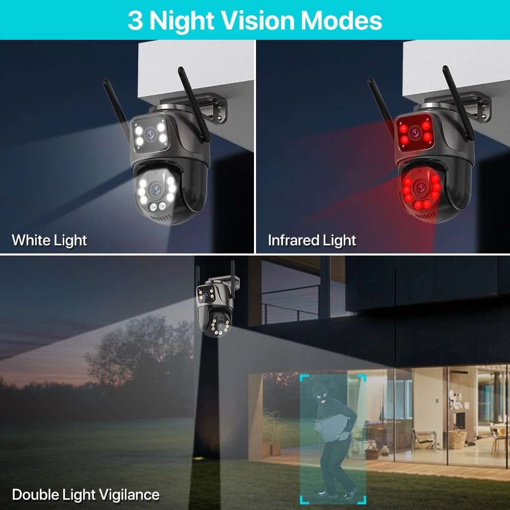 AegisVision™ 8MP DualSight AI Security Camera