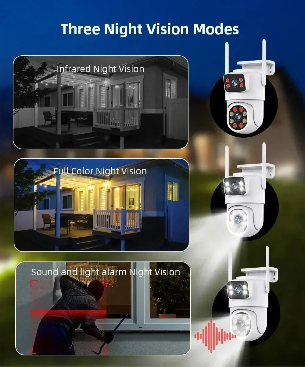AegisVision™ DualSight 4K Smart PTZ Camera