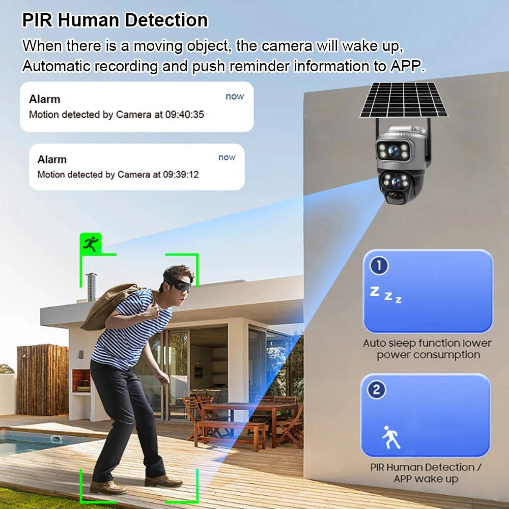 SolarSight V380 Pro 4K DualVision Camera
