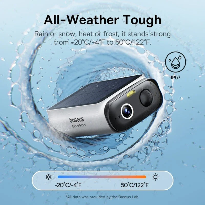 SolarGuard S1 Lite – Wireless 2K Smart Security Camera
