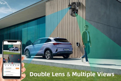 AegisVision™ 8MP Dual-Lens SmartGuard PTZ Camera