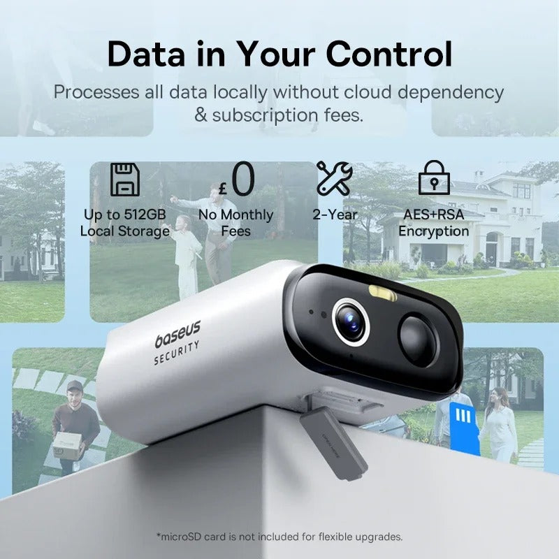 SolarGuard S1 Lite – Wireless 2K Smart Security Camera