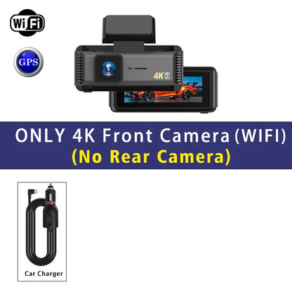 DriveGuard Ultra 4K Smart Dash Cam