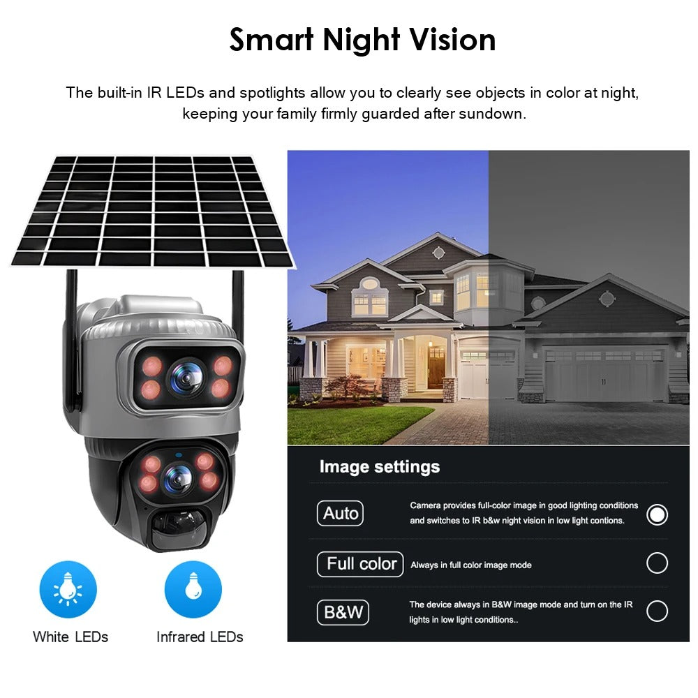 SolarSight V380 Pro 4K DualVision Camera