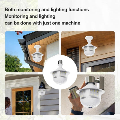 LumaGuard 360™ Smart Bulb Security Camera