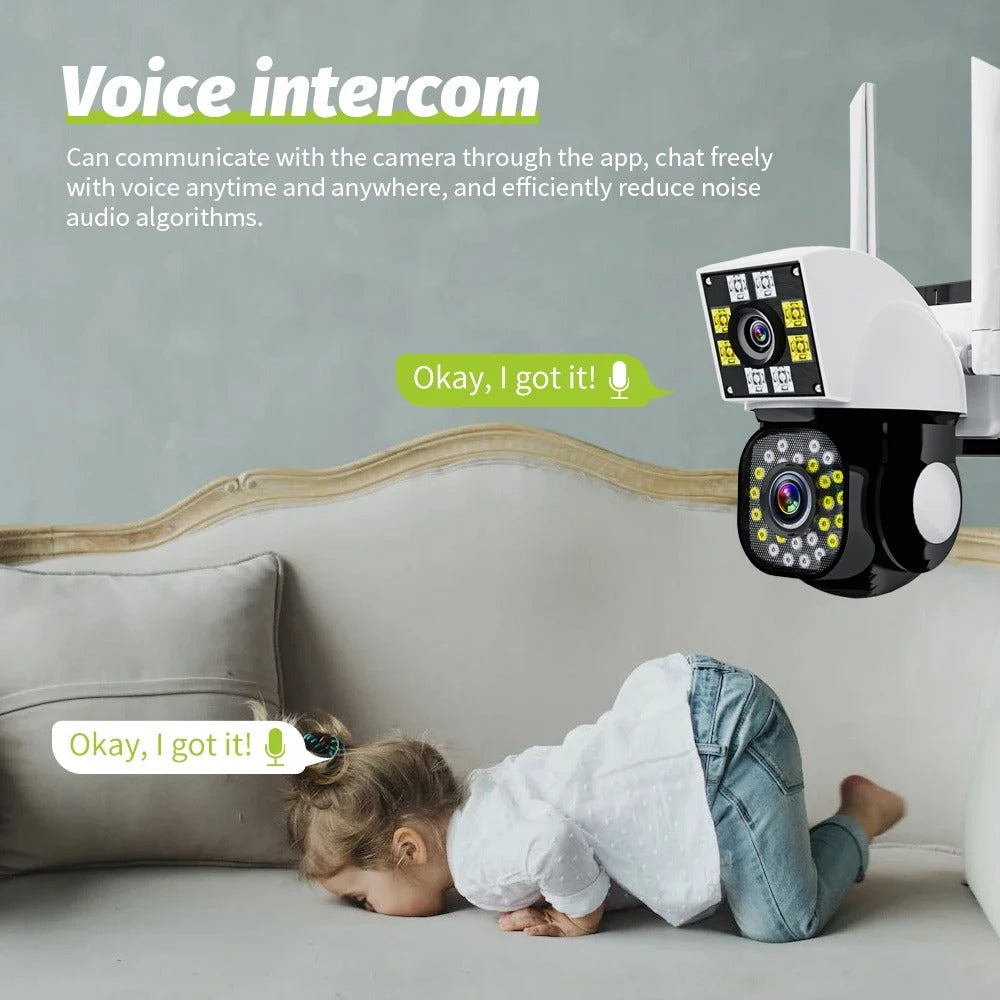 NexaVision Duo 4K™ Smart Security Camera