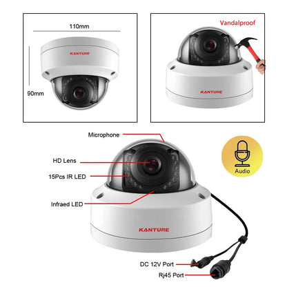 KANTURE NovaGuard 4K AI Surveillance System