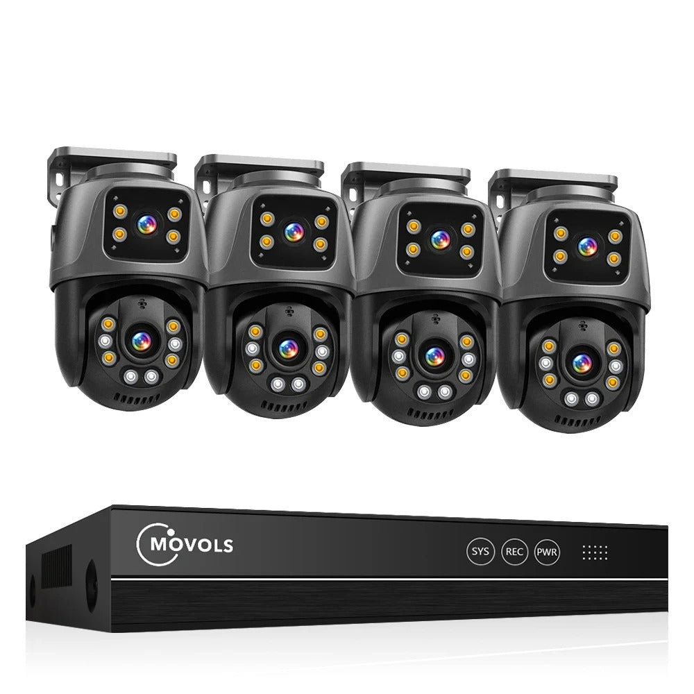 Vigilix DualSight Pro 6MP POE Security System