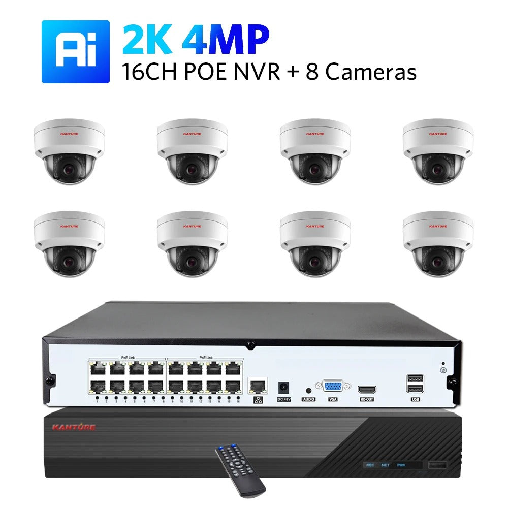 KANTURE NovaGuard 4K AI Surveillance System