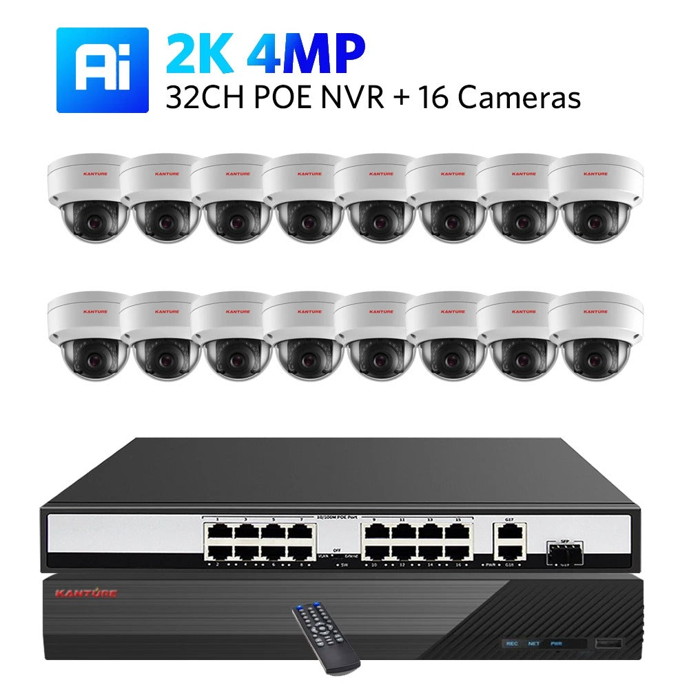 Kanture NovaGuard 4K Ultra AI Surveillance System