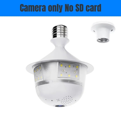 LumaGuard 360™ Smart Bulb Security Camera
