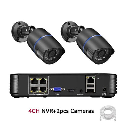 entraGuard AI 8MP Smart Surveillance System