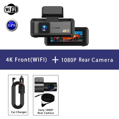 DriveGuard Ultra 4K Smart Dash Cam