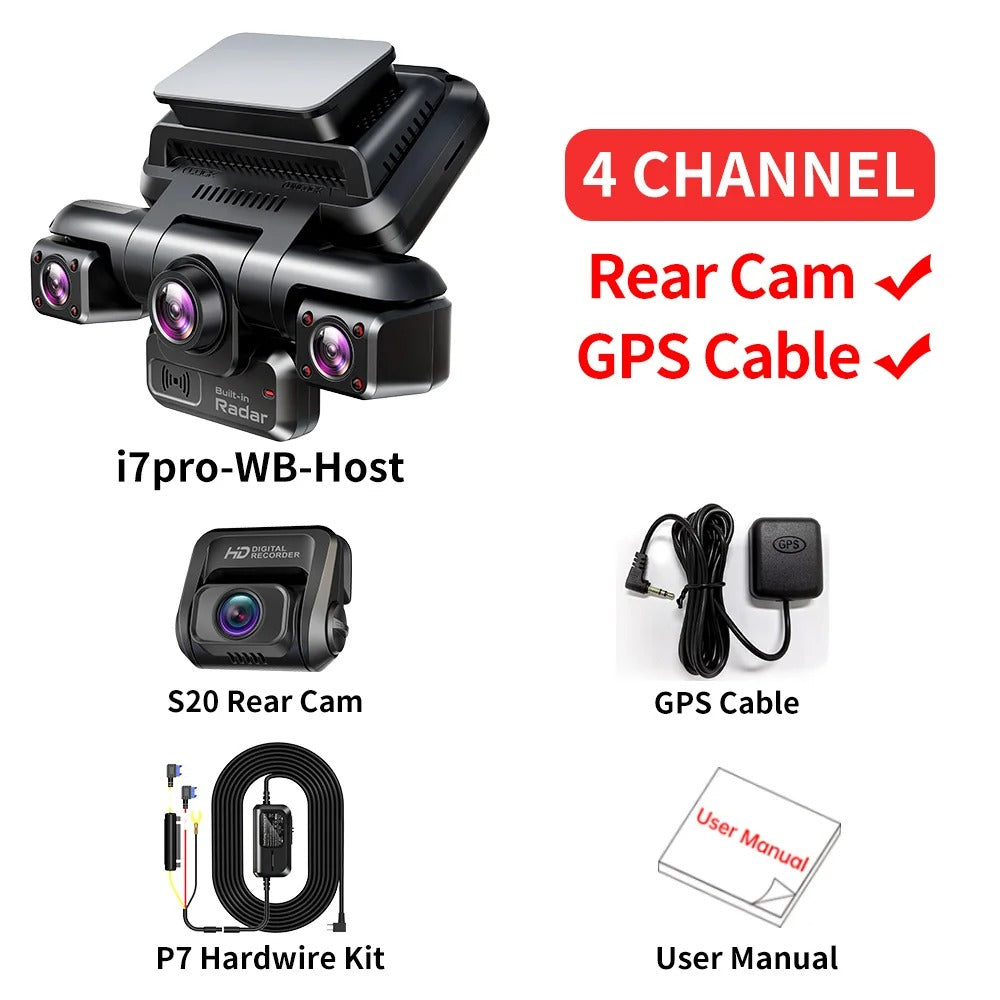 AeroGuard 360 Pro 4K Smart DashCam
