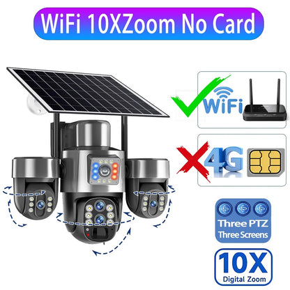 SentinelX 6K TriVision Smart Security Camera