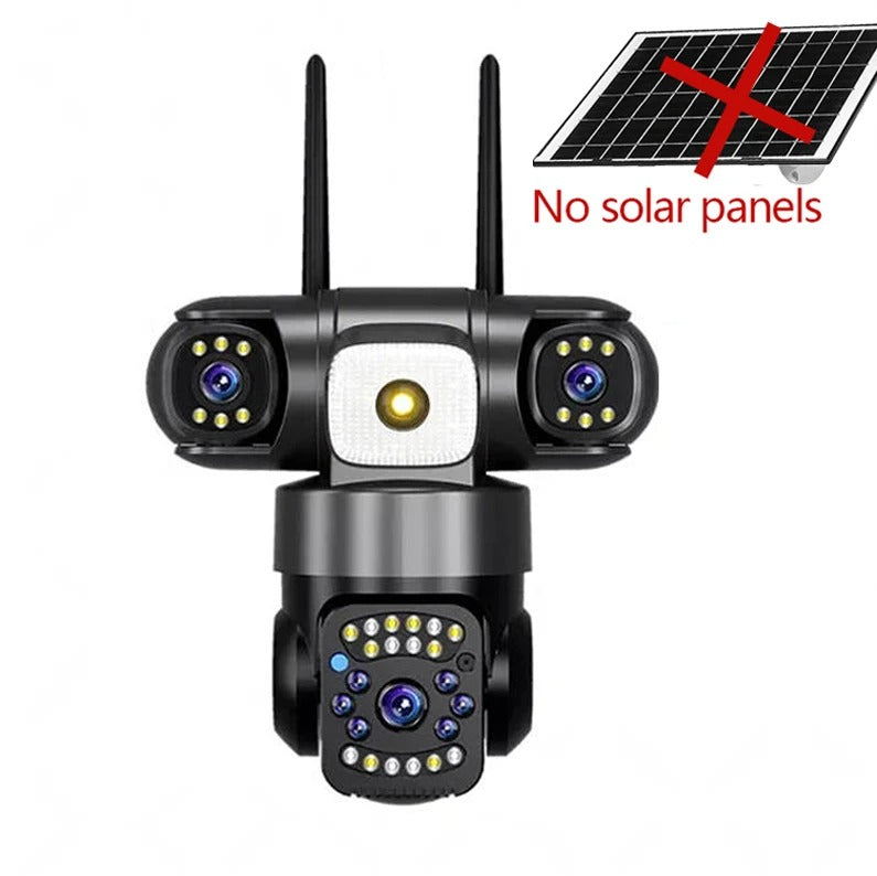 TriGuard SolarVision 8K AI Security Camera