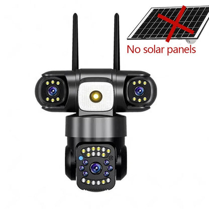 TriGuard SolarVision 8K AI Security Camera