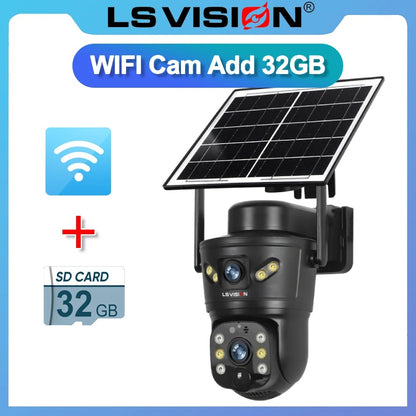 SolarGuard Vision Pro 4K DualShield Camera