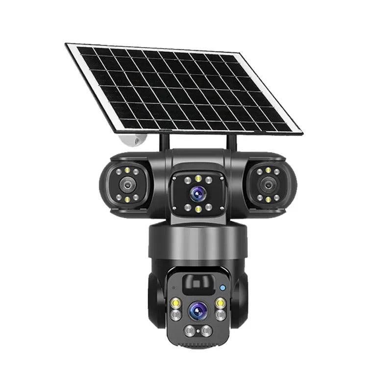 TriGuard SolarVision 8K AI Security Camera