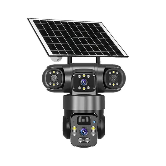 TriGuard SolarVision 8K AI Security Camera