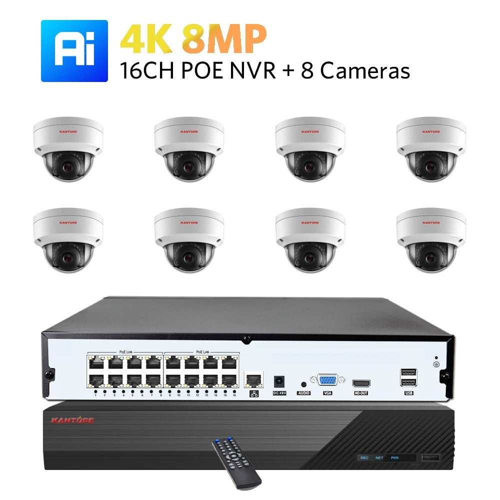 KANTURE NovaGuard 4K AI Surveillance System