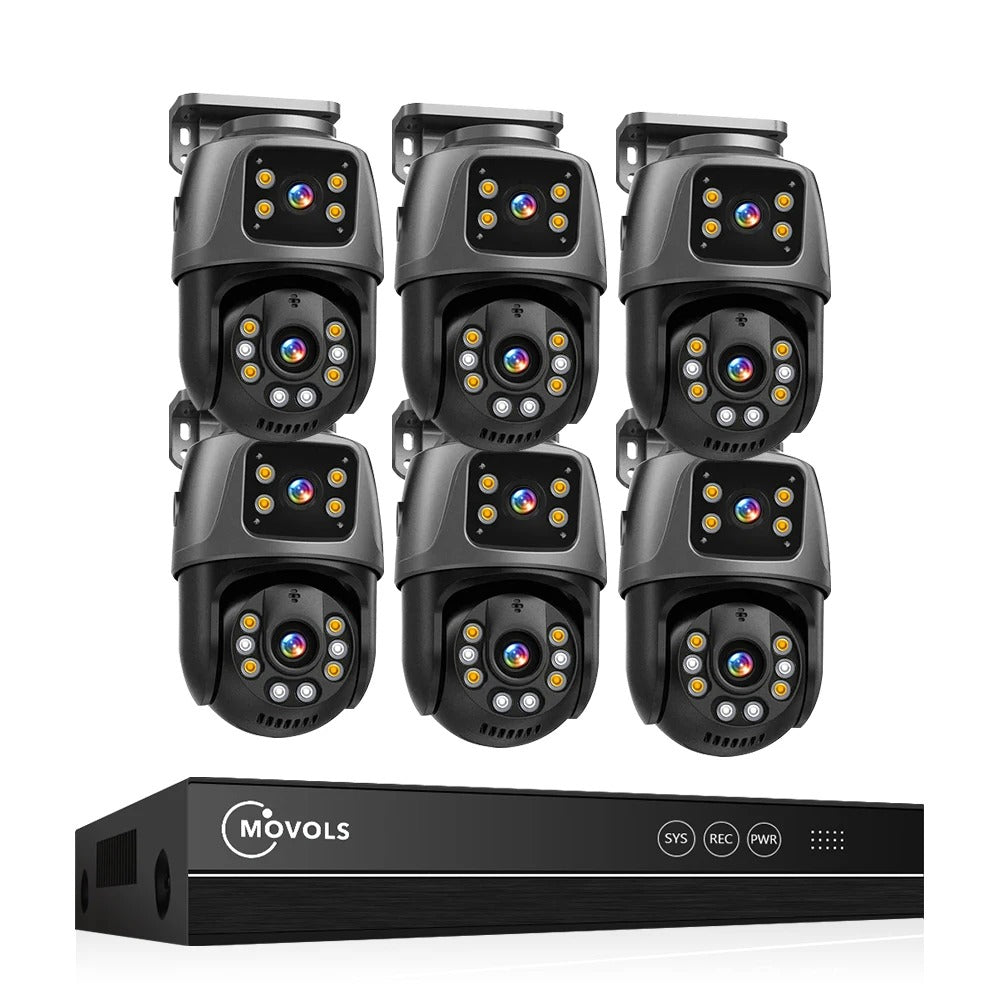 Vigilix DualSight Pro 6MP POE Security System