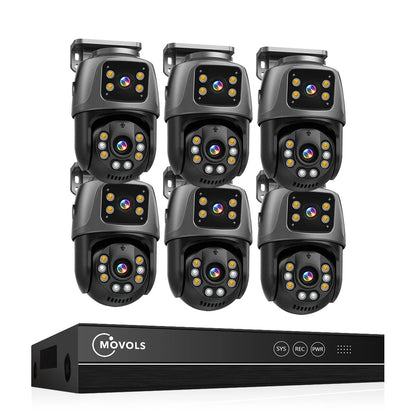 Vigilix DualSight Pro 6MP POE Security System