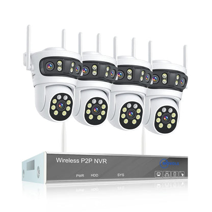 Movols TriGuard AI 6MP 3-Lens Smart PTZ Security System