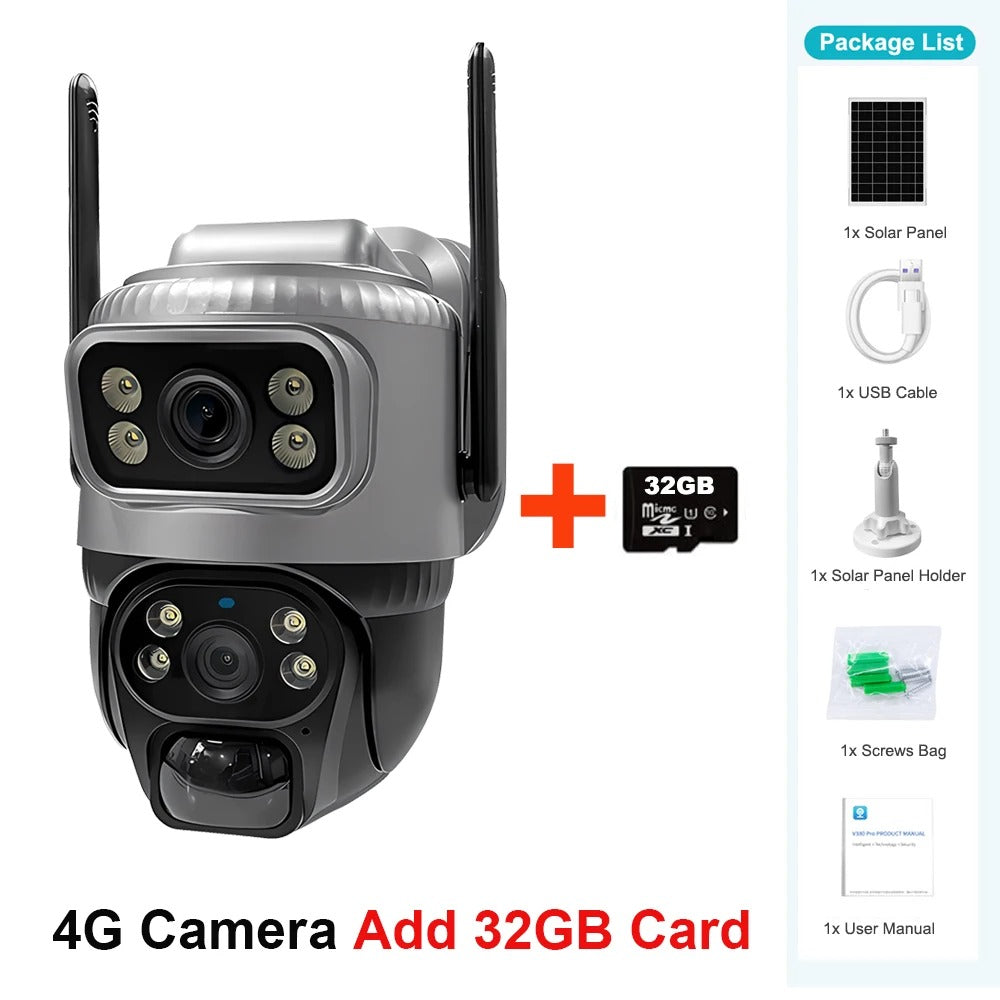 SolarSight V380 Pro 4K DualVision Camera